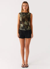 Reyka Suiting Shorts - Black