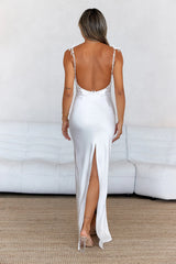 DEAR EMILIA Luxurious Connection Maxi Dress White