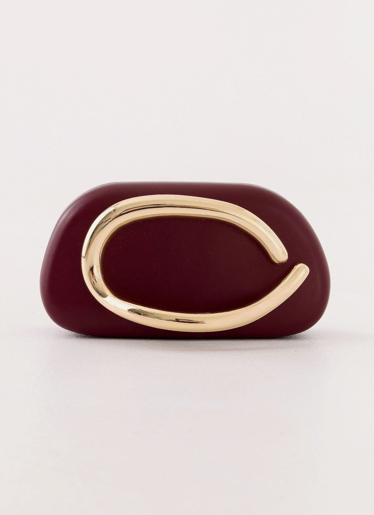 Avenna Clutch Bag - Maroon