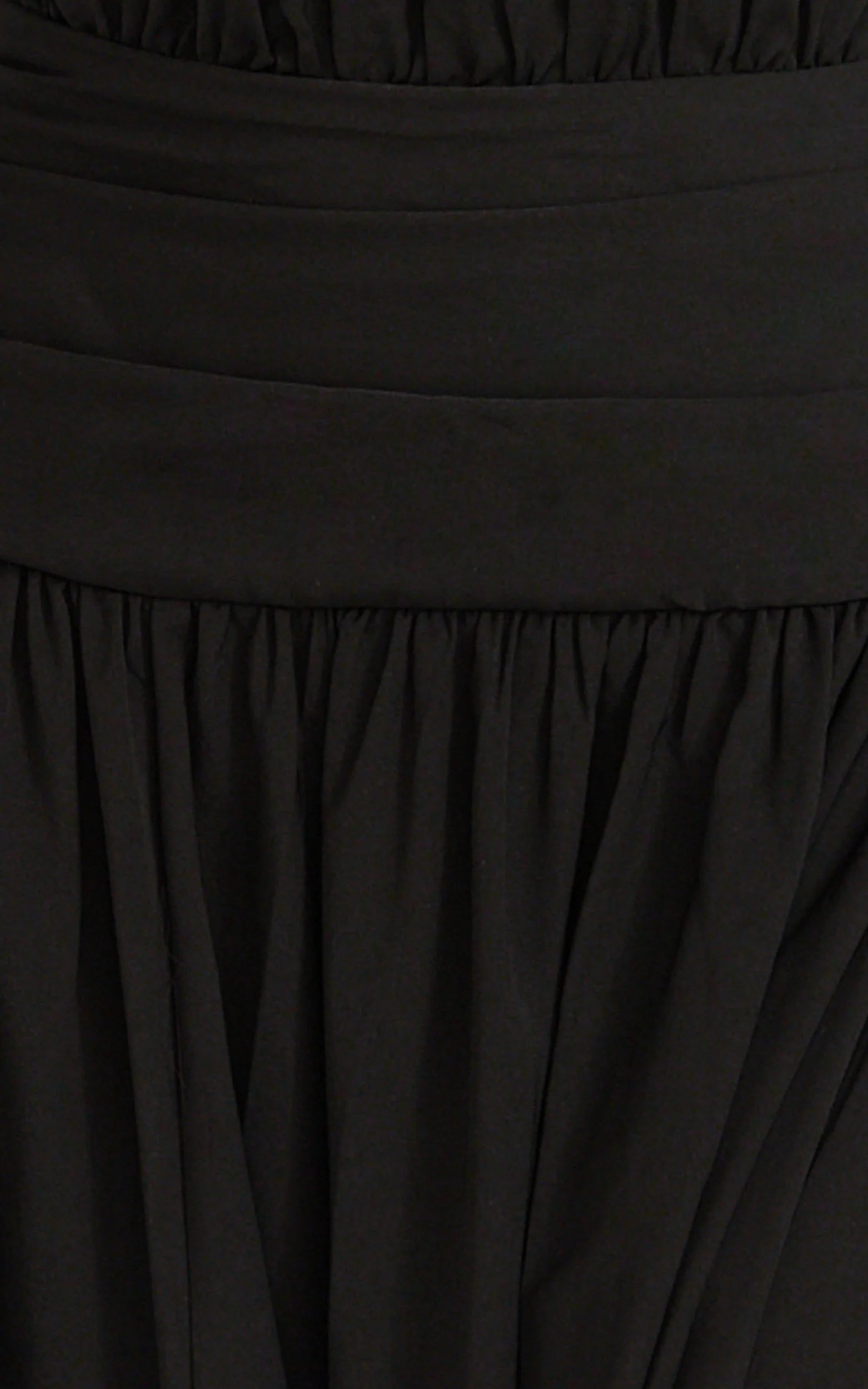 Lila Maxi Dress - Backless High Neck Halter Dress in Black
