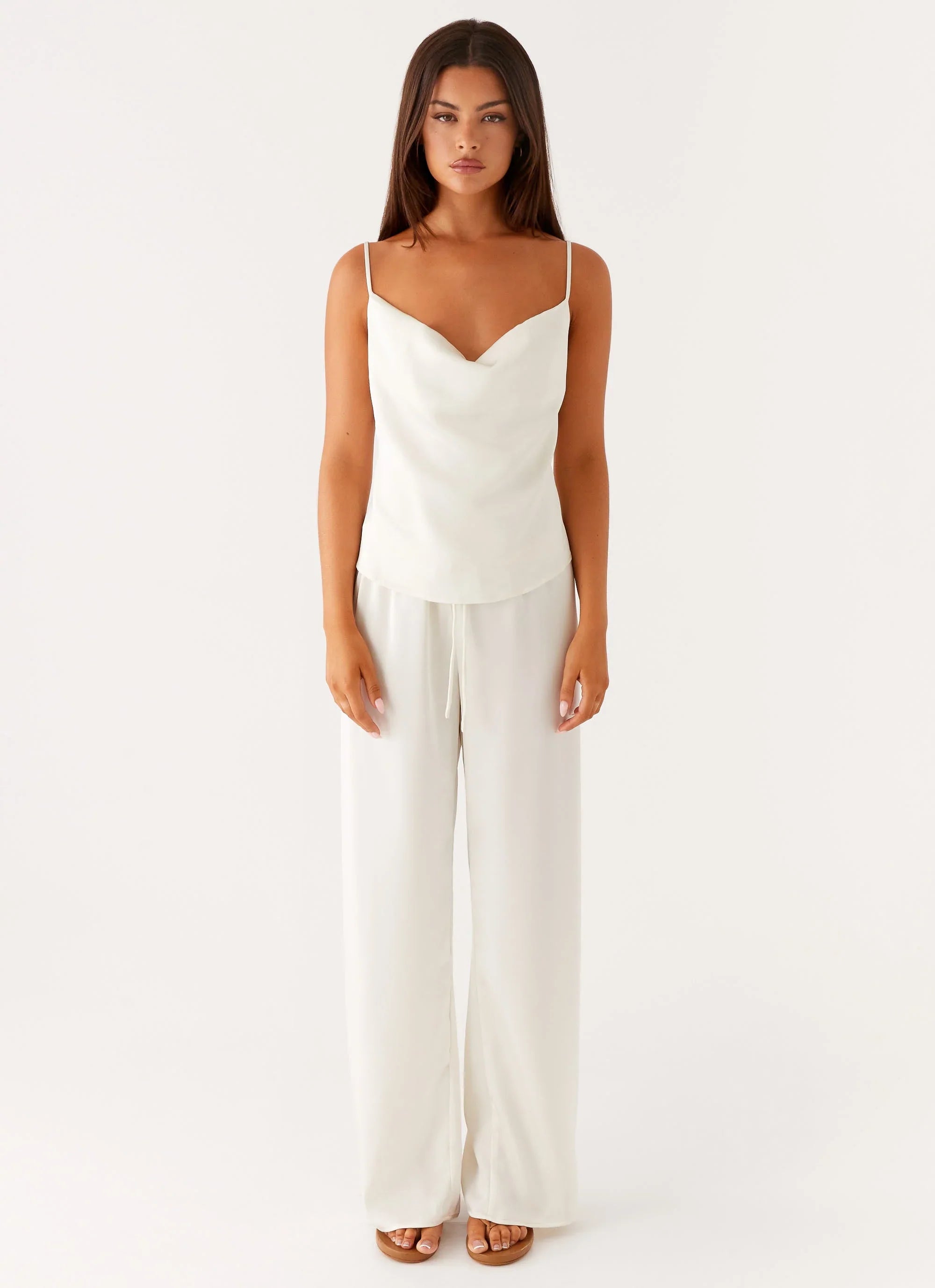 Deacon Low Rise Pants - Butter