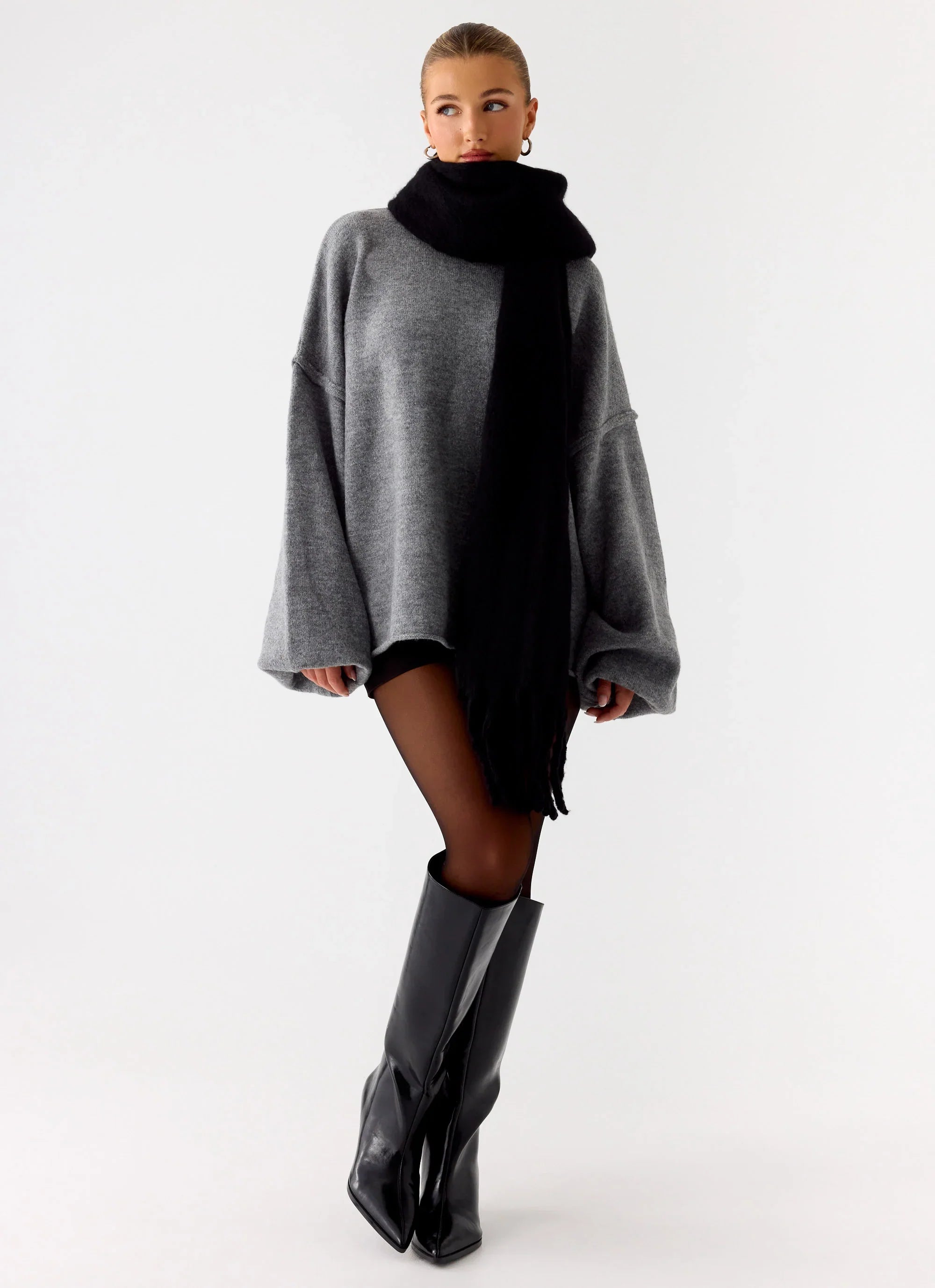 City Siren Scarf - Black