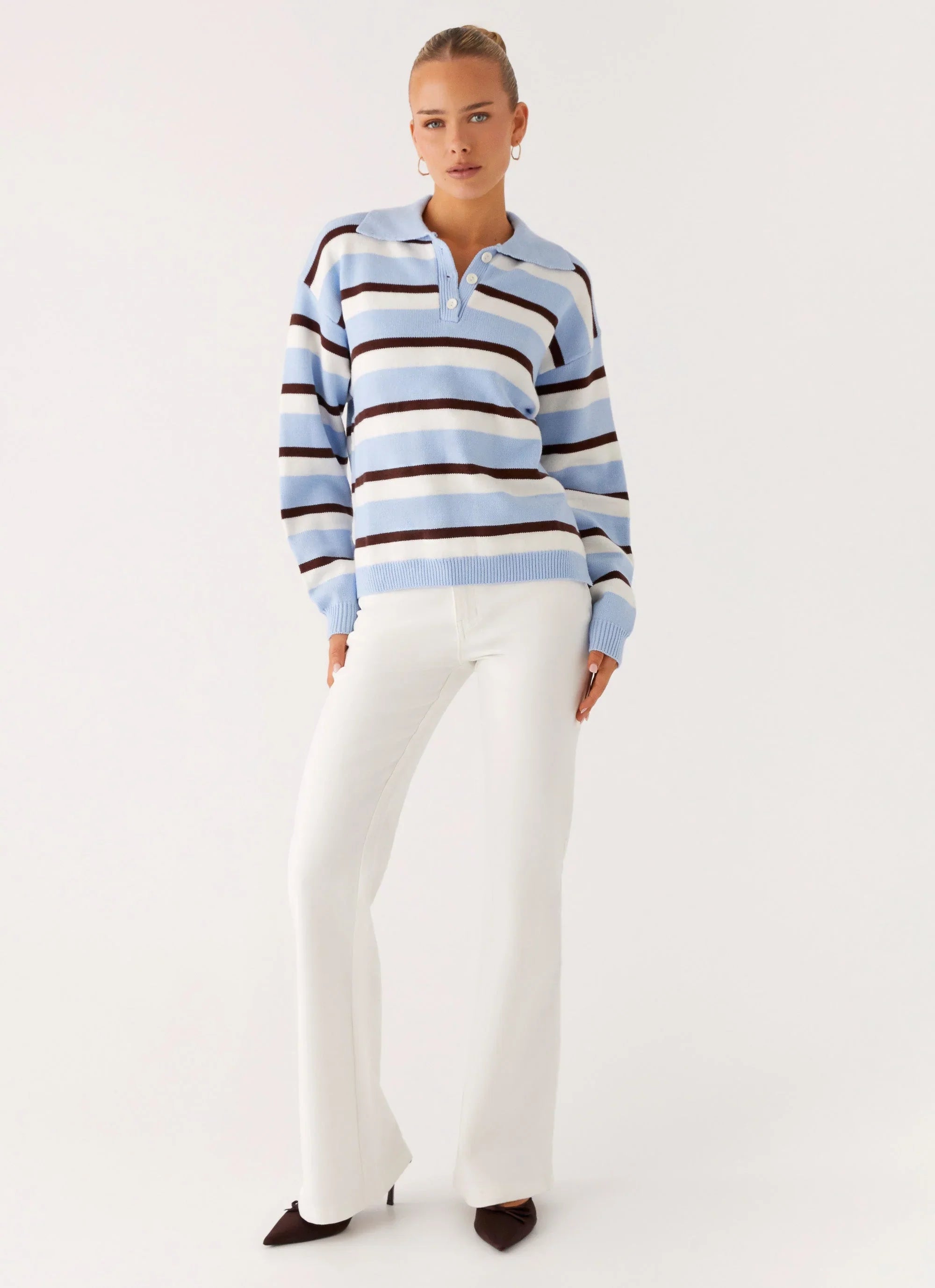 Aldo Bootleg Jeans - White